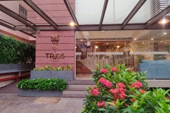 The Trios Hotel - Front view and entrance