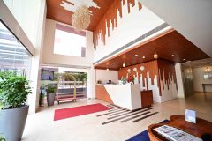Our reception area
