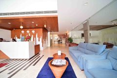Our reception area