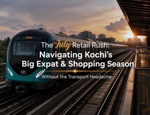The July Retail Rush: Navigating Kochi’s Big Expat & Shopping Season Without the Transport Headache